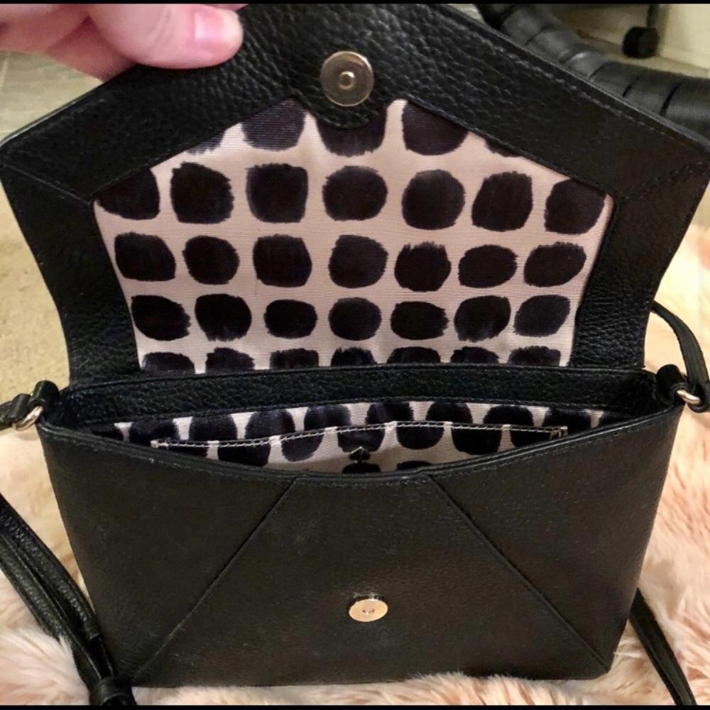 ✨KATE SPADE✨BLACK CROSSBODY BAG - Picture 3 of 4